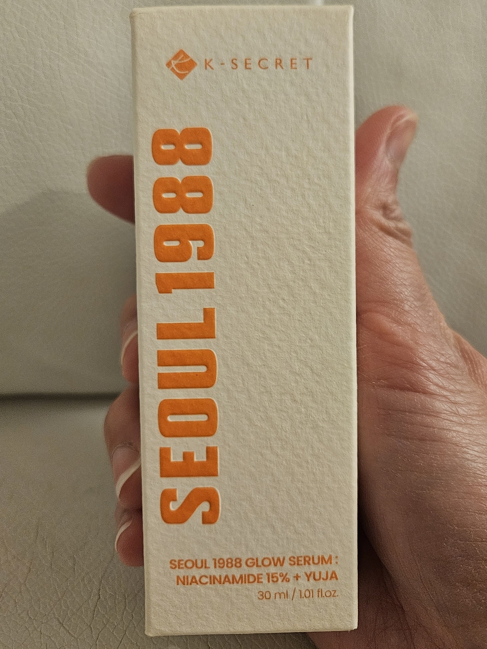 K-Secret Seoul 1988 Glow Serum Niacinamide 15% + Yuja 30ml NEW